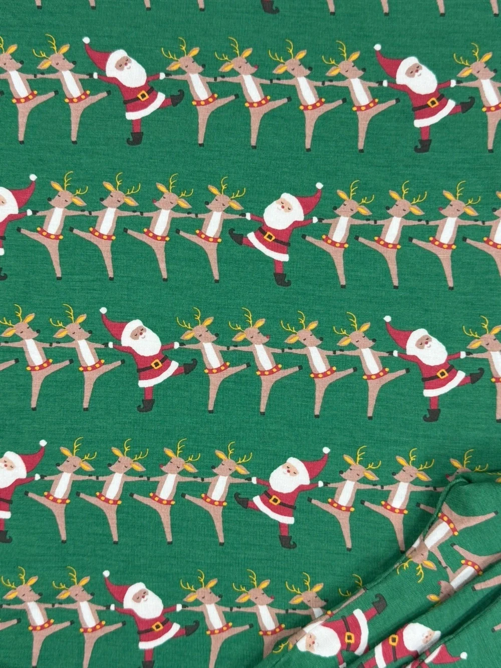 NEW MAGNETIC ME Christmas Can Can Long Sleeve Modal Pajama Set - 3T